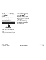 Preview for 7 page of Inglis IHP33802 Installation Instructions Manual