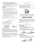 Предварительный просмотр 17 страницы Inglis IHS226303 Use & Care Manual