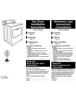 Inglis IJ70001 Installation Instructions Manual preview