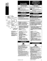 Preview for 2 page of Inglis IJ70001 Installation Instructions Manual