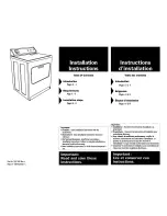 Preview for 1 page of Inglis IJ80002 Installation Instructions Manual