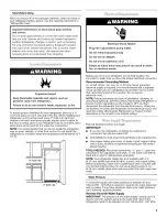 Предварительный просмотр 3 страницы Inglis IMT186306 Use & Care Manual