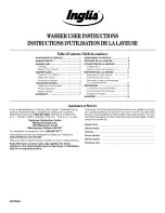 Preview for 1 page of Inglis IP41003 User Instructions