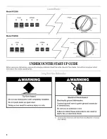 Предварительный просмотр 6 страницы Inglis IPC25052 Use & Care Manual