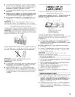 Предварительный просмотр 29 страницы Inglis IPC25052 Use & Care Manual