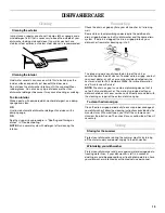 Предварительный просмотр 13 страницы Inglis IRD6710 Use And Care Manual