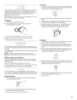 Preview for 15 page of Inglis IRE31301 Use & Care Manual