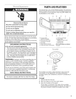 Предварительный просмотр 5 страницы Inglis IRH320 Use & Care Manual