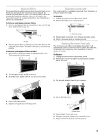 Предварительный просмотр 13 страницы Inglis IRH320 Use & Care Manual