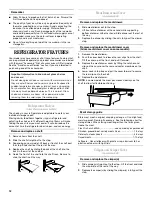 Предварительный просмотр 12 страницы Inglis IRT18430 Use And Care Manual