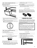 Предварительный просмотр 13 страницы Inglis IRT18430 Use And Care Manual