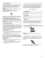 Предварительный просмотр 29 страницы Inglis ISU5846 Use And Care Manual