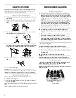 Предварительный просмотр 6 страницы Inglis ISU986 Use & Care Manual