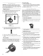 Предварительный просмотр 10 страницы Inglis ISU986 Use & Care Manual