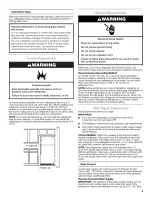 Preview for 3 page of Inglis IT21AMXRQ00 Use & Care Manual