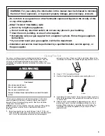 Предварительный просмотр 3 страницы Inglis IV8500 User Instructions