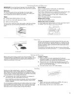 Preview for 5 page of Inglis IVE30100 User Instructions