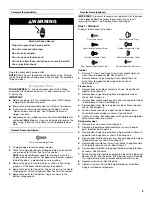 Preview for 5 page of Inglis Refrigerator Use & Care Manual