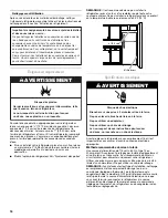 Preview for 16 page of Inglis Refrigerator Use & Care Manual