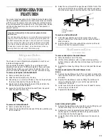 Предварительный просмотр 11 страницы Inglis TOP-MOUNT REFRIGERATOR Use & Care Manual