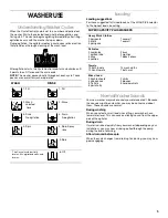 Preview for 5 page of Inglis TWO SPEED AUTOMATIC Use & Care Manual