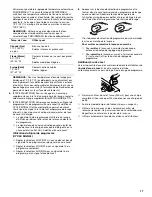 Preview for 17 page of Inglis TWO SPEED AUTOMATIC Use & Care Manual