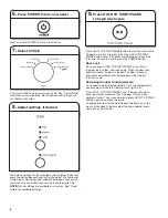 Preview for 8 page of Inglis W10421831A Use And Care Manual