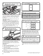 Preview for 12 page of Inglis W11234839B Use And Care Manual