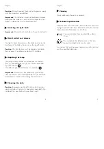 Preview for 4 page of Ingo Maurer MAX KUGLER Instructions Manual