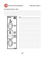 Preview for 22 page of Ingram Engineering EQ50 Owner'S Manual