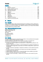 Предварительный просмотр 261 страницы Ingun 104338 User Manual