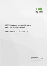 Preview for 1 page of InHand InRouter301 Quick Installation Manual