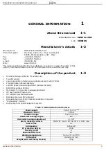 Preview for 3 page of INIM Electronics ODI100H Installation And Programming Manual