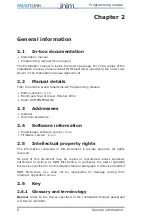 Preview for 6 page of INIM Electronics SmartLink-G Programming Manual