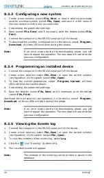 Preview for 24 page of INIM Electronics SmartLink-P Installation And Programming Manual