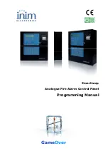 Предварительный просмотр 1 страницы INIM Electronics SmartLoop Programming Manual