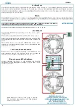 Предварительный просмотр 2 страницы INIM IC0020 Series Manual