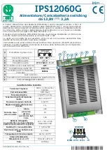 Preview for 1 page of INIM IPS12060G Manual