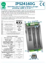 Preview for 4 page of INIM IPS24160G Manual