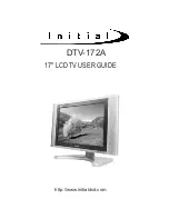 Initial DTV-172A User Manual preview