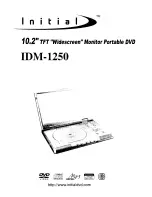 Initial IDM-1250 User Manual preview
