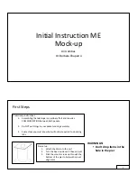 Initial ME Mock-up Instructions Manual preview