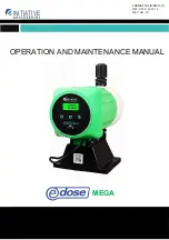 Предварительный просмотр 1 страницы Initiative Engineering edose MEGA Operation And Maintenance Manual