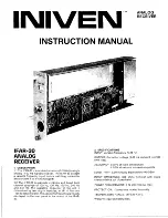 Iniven IFAR-30 Instruction Manual предпросмотр