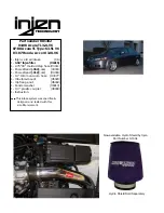 Preview for 1 page of injen technology RD1482 User Manual