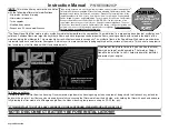 Предварительный просмотр 2 страницы injen SES3082ICP Instruction Manual