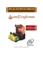 Injoy Motion ALLIED TANK ATTACK Setup And Service Manual preview