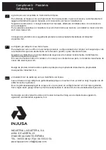 Предварительный просмотр 3 страницы INJUSA aprilia 64900 User Manual