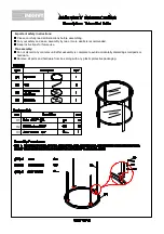 Preview for 1 page of INK+IVY Tatum II120-0327 Assembly Instructions