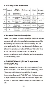 Предварительный просмотр 12 страницы Inkbird C929-A Manual